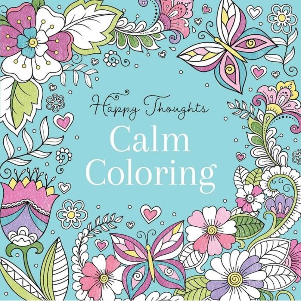 Calm Coloring Book -- Lake Press